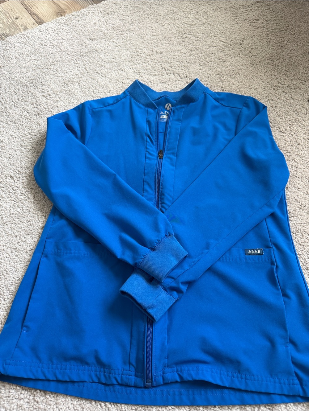 Adar Women’s Royal Blue Bomber Jacket
